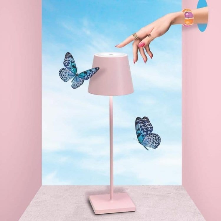 Alexa-enabled waterproof LED table lamp - minimalist design & voice control