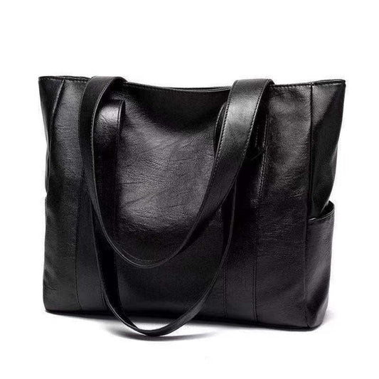 Aira Vintage Leather Shoulder Handbag - Classic Elegance & Practicality